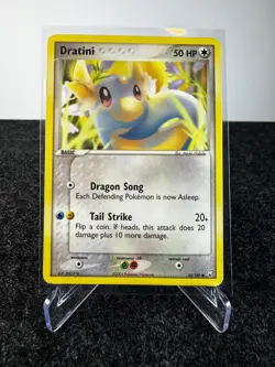 Dratini 53/109 Common Team Rocket Returns Non Holo Pokemon Card - Lightly Played - Image 1