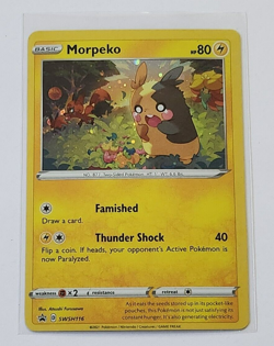 2021 POKEMON MORPEKO HOLO TRADING CARD - Image 1