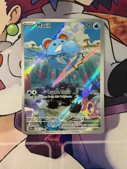 Marill 204/193 SV02: Paldea Evolved Illustration Rare Holo Pokemon TCG - Image 1