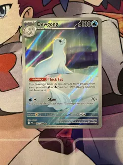 Dewgong 097/094 Me02: Phantasmal Flames Illustration Rare Pokemon TCG - NM/MT - Image 1