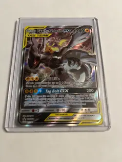 Pikachu & Zekrom GX SM168 Black Star Promo Pokemon Card Holo - Image 3