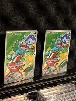 Pokemon Bulbasaur 037 First Partner Illustration Full Art Holo Promo. Pl001643 - Image 4