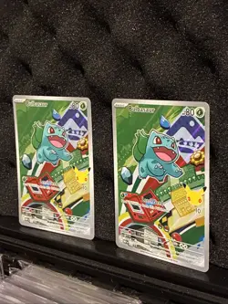 Pokemon Bulbasaur 037 First Partner Illustration Full Art Holo Promo. Pl001643 - Image 5