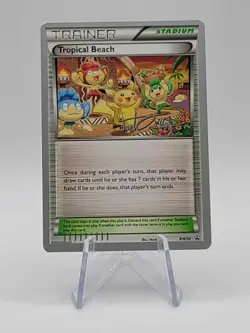 Pokemon Card Tropical Beach BW50 World Championships 2014 Black Star Promo NM - Image 1