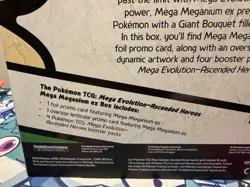 Pokemon Ascended Heroes Mega Meganium Ex Box New - Image 3