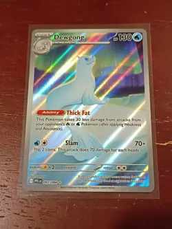 Pokemon Phantasmal Flames Dewgong Illustration Rare 097/094 - NM Near Mint - Image 1
