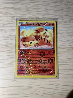 Pokemon TCG Growlithe RC4/RC25 Legendary Treasures 2013 Radiant Collection Mp - Image 1