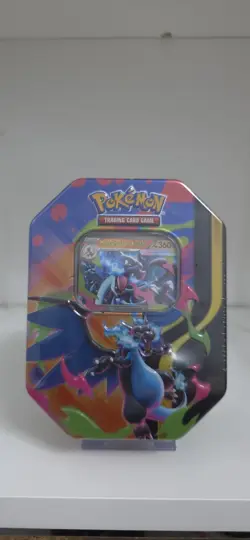Pokemon TCG: Mega Charizard Tin - Mega Charizard X Ex - BRAND NEW & SEALED - Image 1