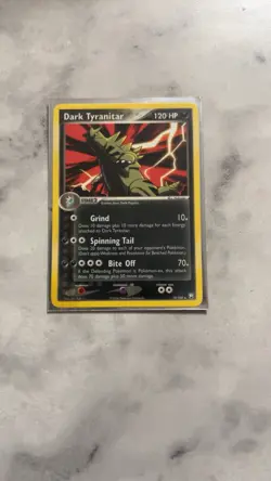 Dark Tyranitar 19/109 Pokemon TCG Team Rocket Returns Regular Rare - Image 1