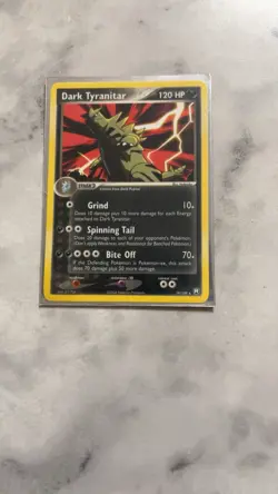 Dark Tyranitar 19/109 Pokemon TCG Team Rocket Returns Regular Rare - Image 3