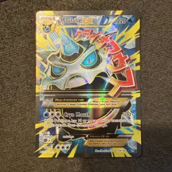 Pokemon TCG M Glalie EX Full Art Holo Ultra Rare Card XY Breakthrough 156/162 - Image 1