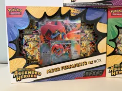 Pokemon TCG: Ascended Heroes Mega EX Box X3 + Deluxe Pin Collection X2 - Image 2