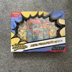 Pokemon TCG: Mega Evolution Ascended Heroes Mega Feraligatr ex Box Brand New - Image 1