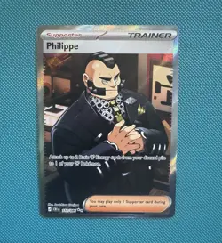 Philippe 110/086 Pokemon TCG Me04: Chaos Rising Ultra Rare - NM - Image 1