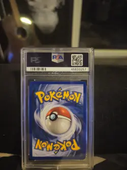 1999-2000 POKEMON TCG PROMO BLACK STAR Card #11 EEVEE-HOLO Graded PSA 8 NM-MT - Image 2