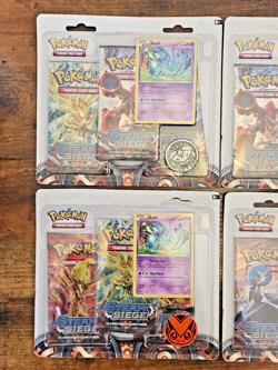 Pokemon XY Steam Siege Blister 3-pack Blister RAYQUAZA/AZELF | New Sealed | 2016 - Image 2