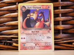 Pokemon DARK CHARIZARD 21/82 | RARE | LP Light Play | Team Rocket | 1999-2000 - Image 1