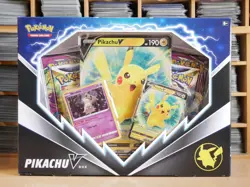 Pokemon PIKACHU V Box | New & Sealed | Fusion Strike/Brilliant Stars | 2022 - Image 1