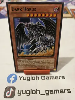 Yu-Gi-Oh Dark Horus LCYW 1st Edition Common Light Played - Image 1