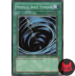 Yugioh Mystical Space Typhoon SDP-032 Common NM - Image 1