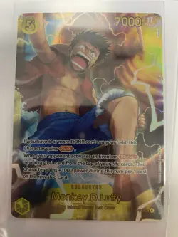 One Piece Monkey.D.Luffy (OP15-119) Adventure on Kami's Island Foil Alt Art - Image 1