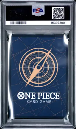 2023 ONE PIECE OP02-PARAMOUNT WAR ALTERNATE ART #062 MONKEY D. LUFFY PSA 10 - Image 2