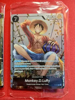 3x ONE PIECE TIN PROMO SET Vol 2 - THREE BROTHERS Promos English P-075,074,& 073 - Image 3