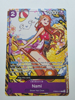 One Piece Nami PRB02-012 Welcome Pack Promo Full art 2026 Vol. 1 English - Image 1