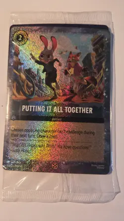 Putting It All Together Lorcana 27/P3 Sealed Promo - Image 1