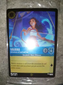 Disney Lorcana TCG - Vaiana - Adventurer Land and Sea - Promo 26/P2 Sealed OVP - Image 1