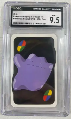 Ditto Pokemon Playing Cards (2019) Pokemon Pocket UNO - Wild Card 9.5 - Image 1