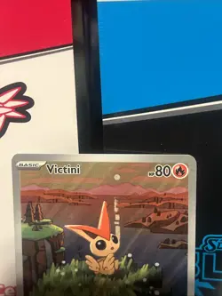 Pokemon TCG Victini Full Art Holo Black Star Promo Card 208 - Image 2