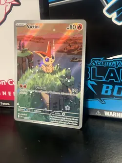 Pokemon TCG Victini Full Art Holo Black Star Promo Card 208 - Image 4