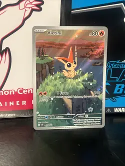 Pokemon TCG Victini Full Art Holo Black Star Promo Card 208 - Image 5