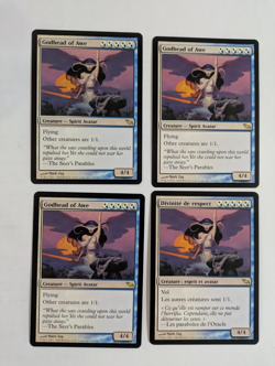 4 Godhead of Awe Shadowmoor MTG NM Free shipping with tracking - Image 1