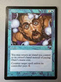 Daze - Nemesis Regular Magic The Gathering MTG - Image 1