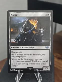 MTG Magic The Gathering Nazgul 333 The Lord of the Rings LTR NM Regular - Image 1