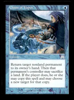 Chain of Vapor Onslaught Light Play MTG Magic the Gathering - Image 1