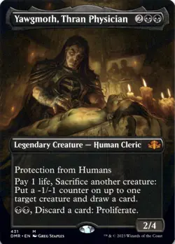 Yawgmoth, Thran Physician (Borderless) - Dominaria Remastered - Magic MTG NM - Image 1
