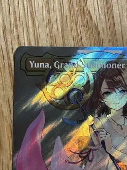 Yuna, Grand Summoner - Surge Foil Extended Art 2025 NM MTG Final Fantasy, MINT - Image 4