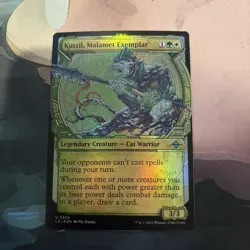 Kutzil, Malamet Exemplar (Showcase) The Lost Caverns of Ixalan Foil NM - Image 1