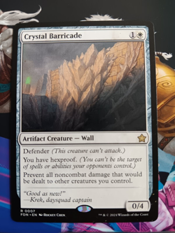 Crystal Barricade Foundations Regular - Image 1