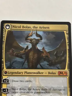 Nicol Bolas, the Ravager Nicol Bolas, the Arisen M19 MTG - Image 3