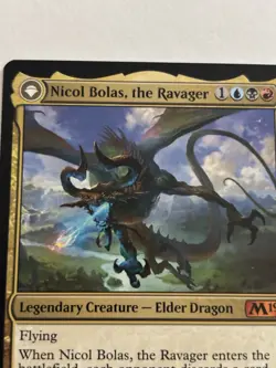 Nicol Bolas, the Ravager Nicol Bolas, the Arisen M19 MTG - Image 4