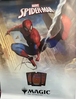 Magic: The Gathering - Marvel Spider-Man Foil 18x24 Promo Poster + Fin Foil - Image 1