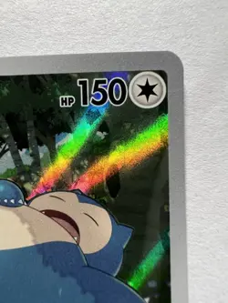 Pokemon 151 Snorlax 051 Black Star ETB Promo Full Art Holo See description. (#5) - Image 3