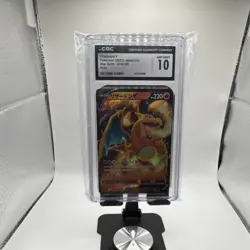 Pokemon TCG Charizard V Holo CGC 10 S9 Star Birth 014/100 JP 2022 - Image 1