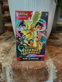 Mega Evolution Ascended Heroes 6 Pack Booster Bundle Pokemon TCG - Image 1
