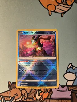 [LP] Radiant Greninja - 046/189 - Pokemon Astral Radiance Radiant Rare - Image 1