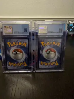 Pikachu v and Pokeball SWSH145/SWSH146 Pokemon Celebrations CGC 9 - Image 2